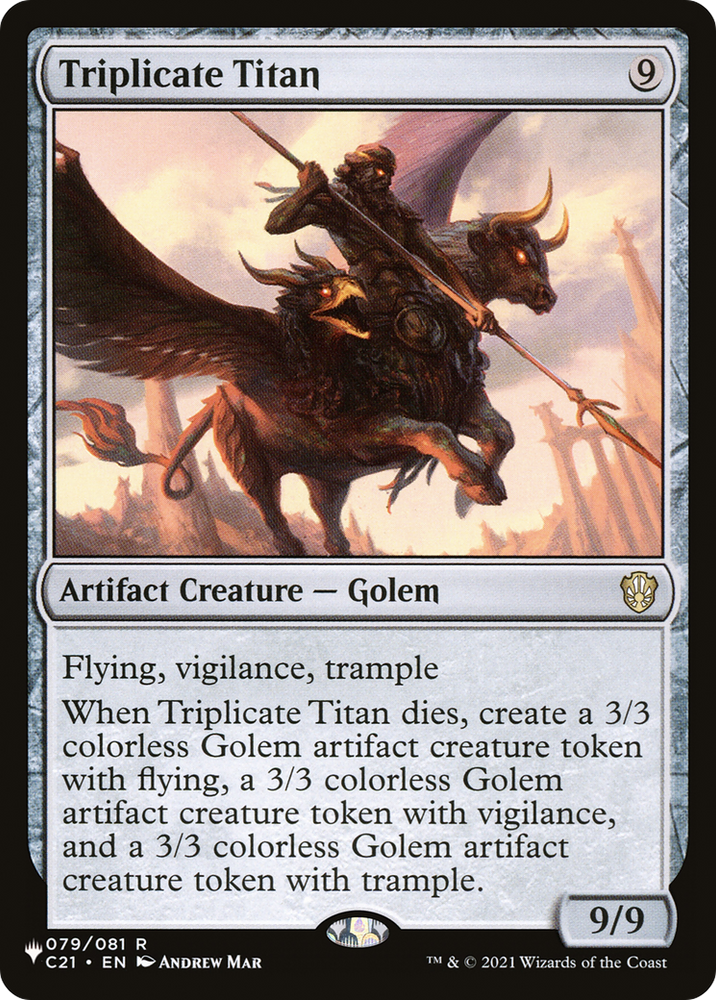 Triplicate Titan [Secret Lair: From Cute to Brute] Magic: The Gathering