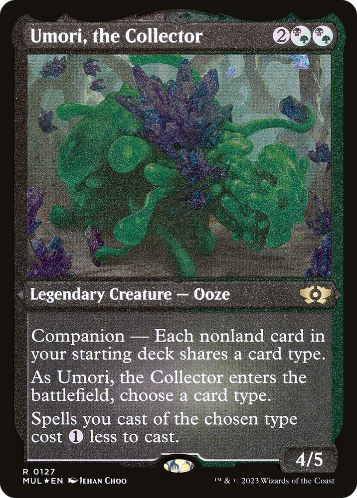 Umori, the Collector (Foil Etched) [Multiverse Legends] Magic: The Gathering