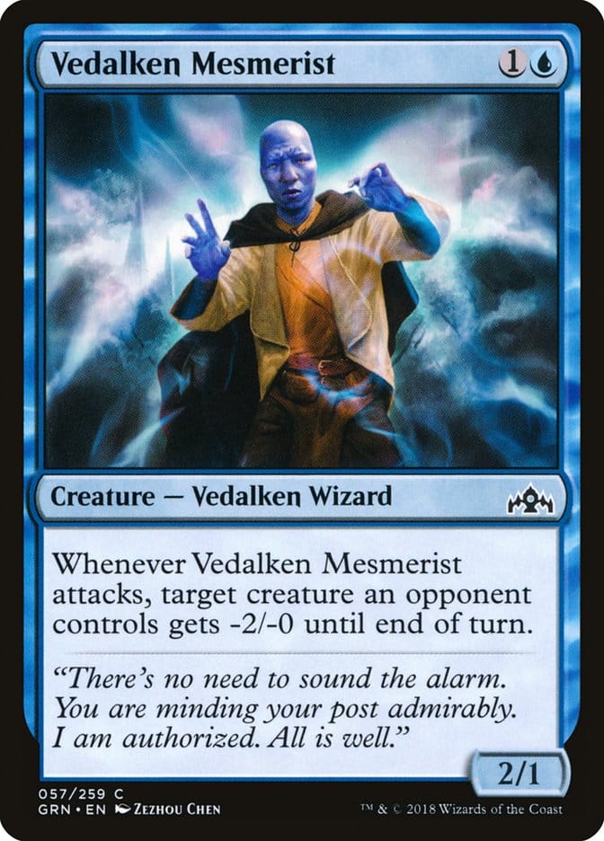 Vedalken Mesmerist [Guilds of Ravnica] Magic: The Gathering