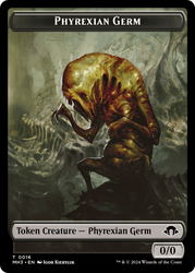 Phyrexian Germ // Food Double-Sided Token [Modern Horizons 3 Tokens] Magic: The Gathering