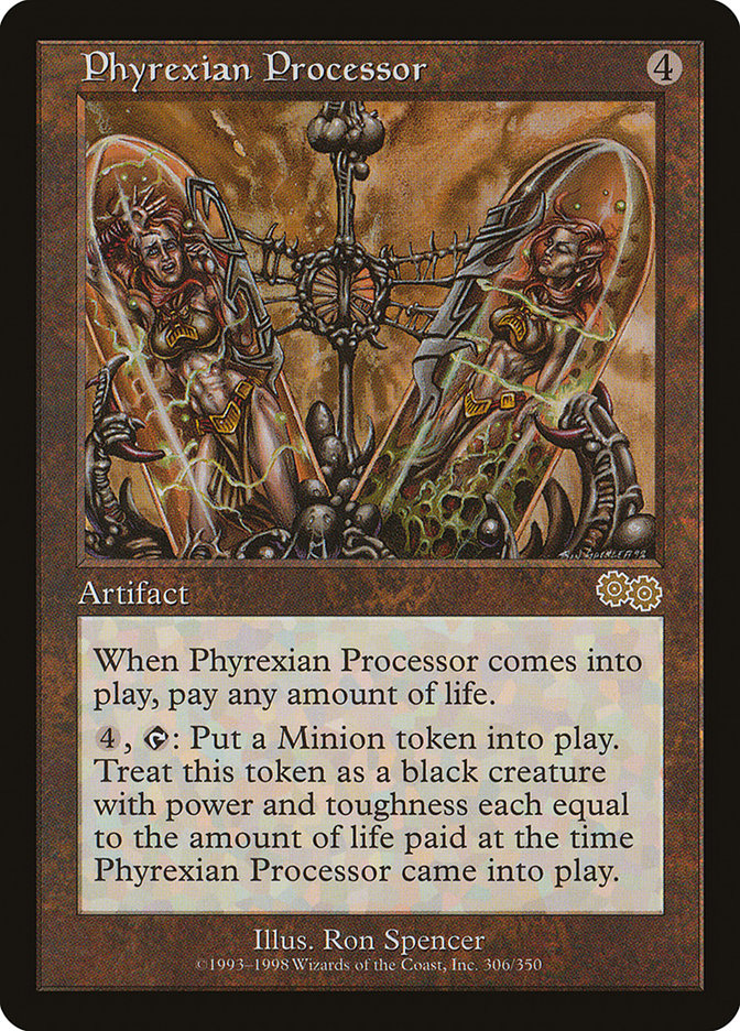 Phyrexian Processor [Urza's Saga] Magic: The Gathering