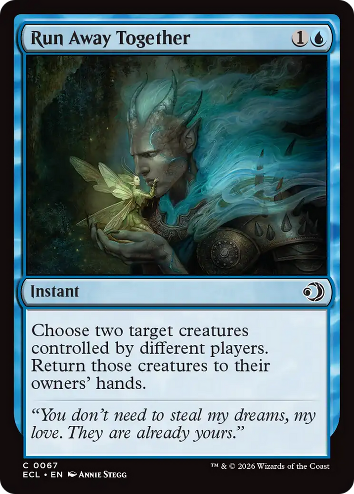 Run Away Together [Lorwyn Eclipsed] Magic: The Gathering