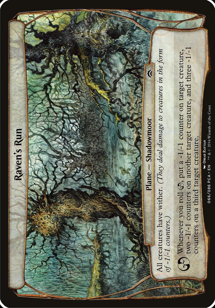 Raven's Run (Planes) [Planechase Anthology Planes] Magic: The Gathering