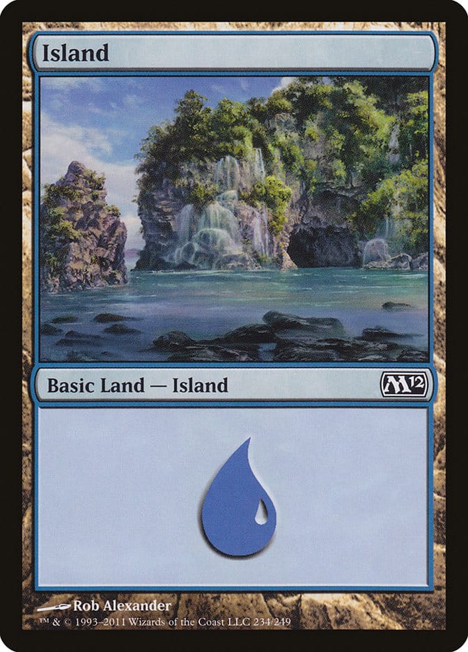 Island (234) [Magic 2012] Magic: The Gathering