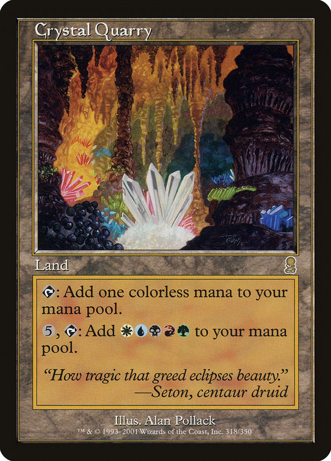 Crystal Quarry [Odyssey] Magic: The Gathering