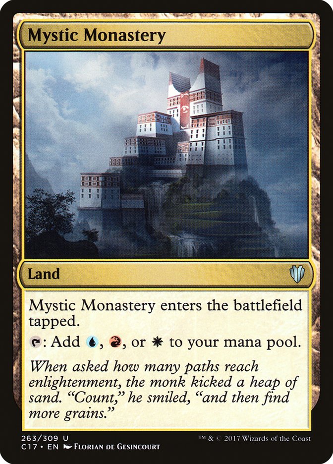 Mystic Monastery [Commander 2017] Magic: The Gathering