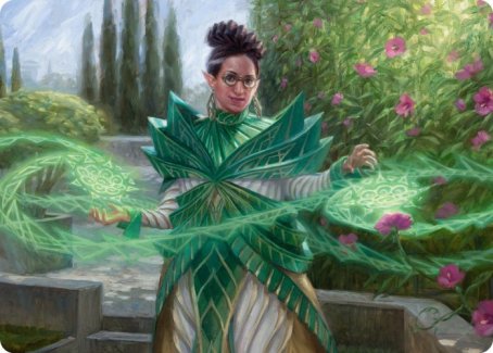 Kianne, Dean of Substance Art Card [Strixhaven: School of Mages Art Series] Magic: The Gathering
