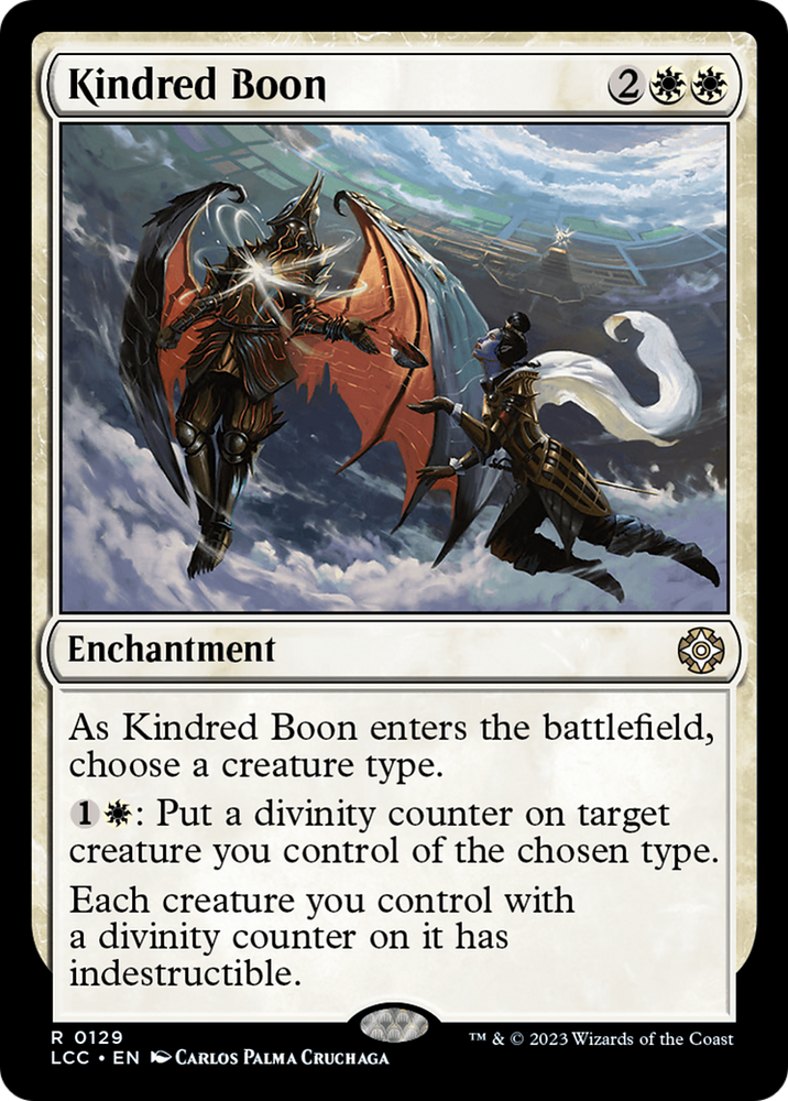 Kindred Boon [The Lost Caverns of Ixalan Commander] Magic: The Gathering