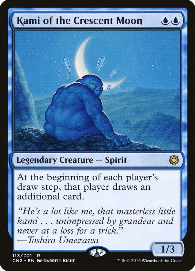 Kami of the Crescent Moon [Conspiracy: Take the Crown] Magic: The Gathering