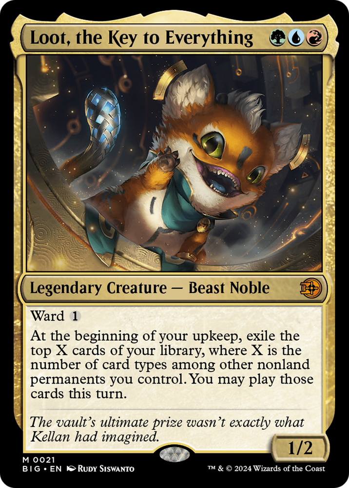 Loot, the Key to Everything [Outlaws of Thunder Junction: The Big Score] Magic: The Gathering
