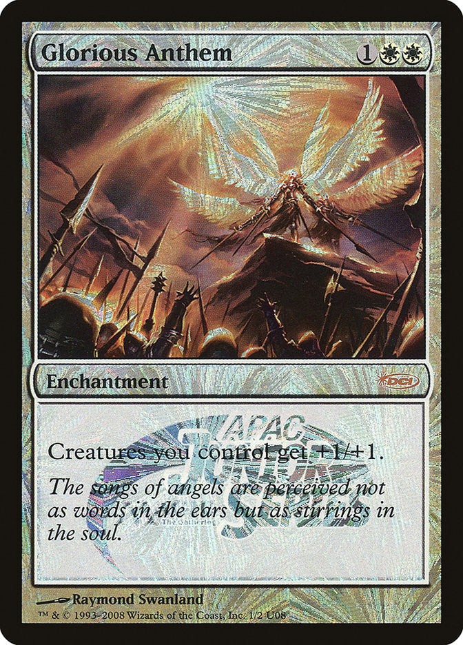 Glorious Anthem [Junior APAC Series] Magic: The Gathering