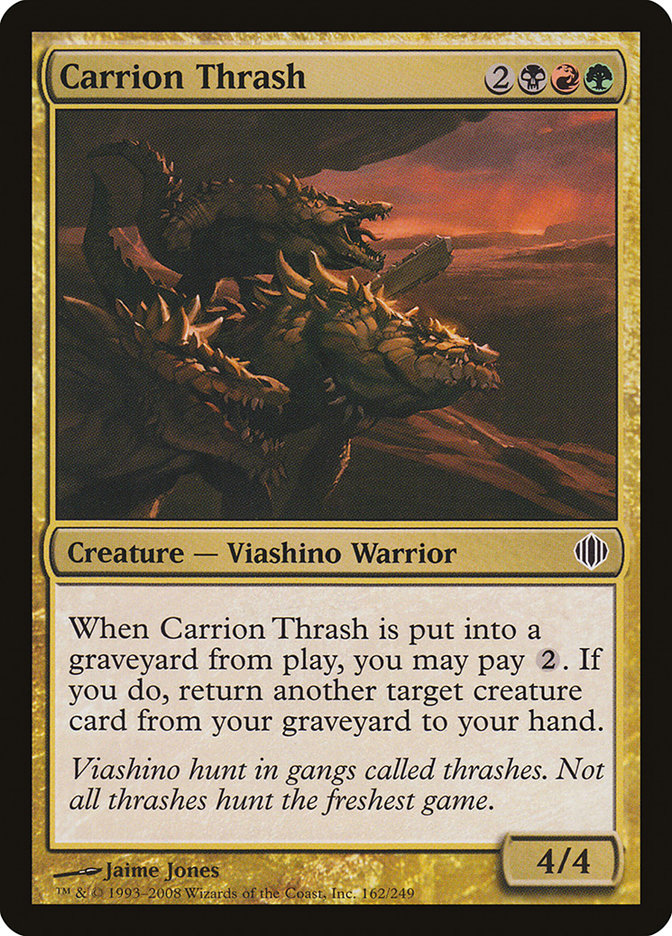 Carrion Thrash [Shards of Alara] Magic: The Gathering