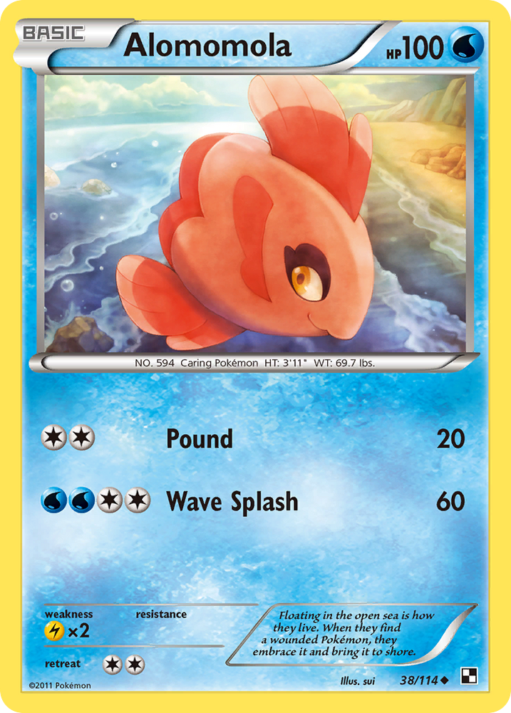 Alomomola (38/114) [Black & White: Base Set] Pokémon
