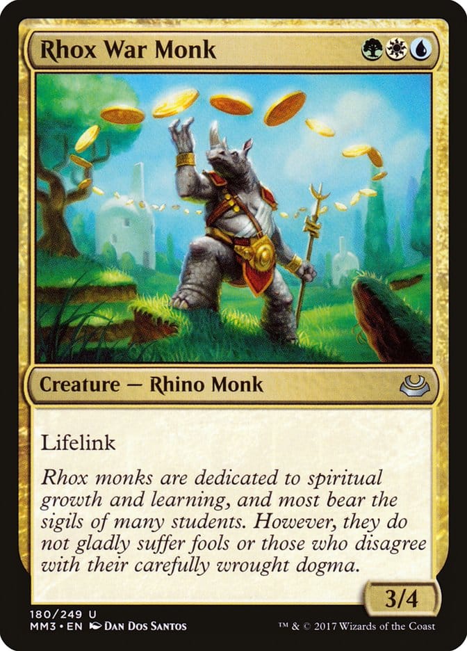 Rhox War Monk [Modern Masters 2017] Magic: The Gathering