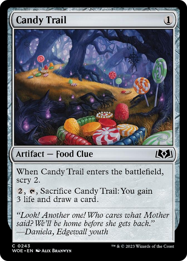 Candy Trail [Wilds of Eldraine] Magic: The Gathering