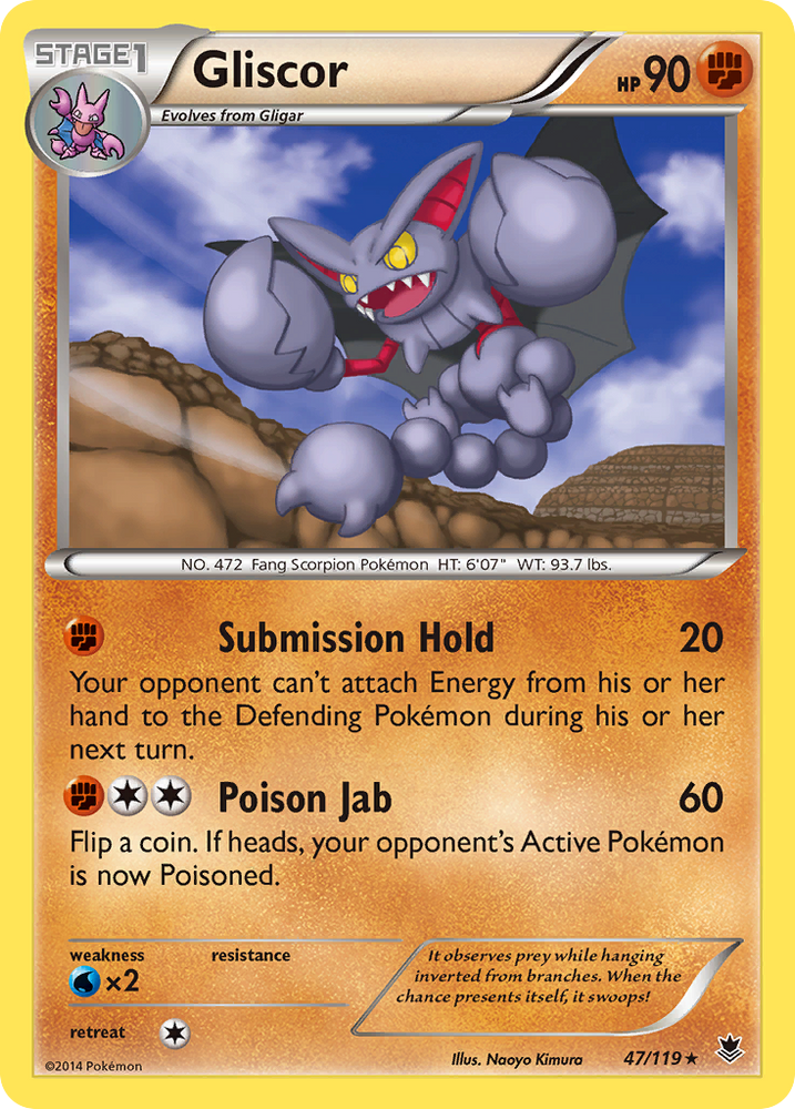 Gliscor (47/119) [XY: Phantom Forces] Pokémon