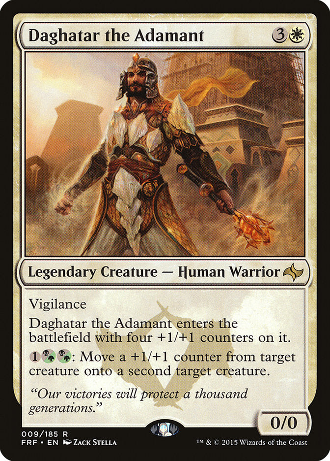 Daghatar the Adamant [Fate Reforged] Magic: The Gathering