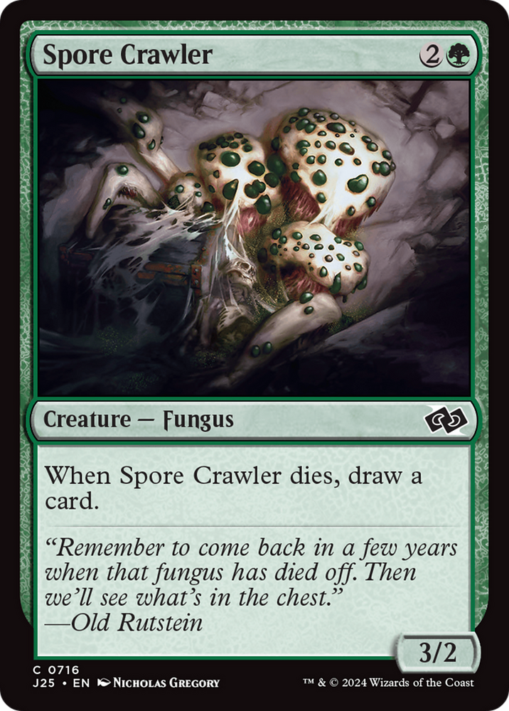 Spore Crawler [Foundations Jumpstart] Magic: The Gathering