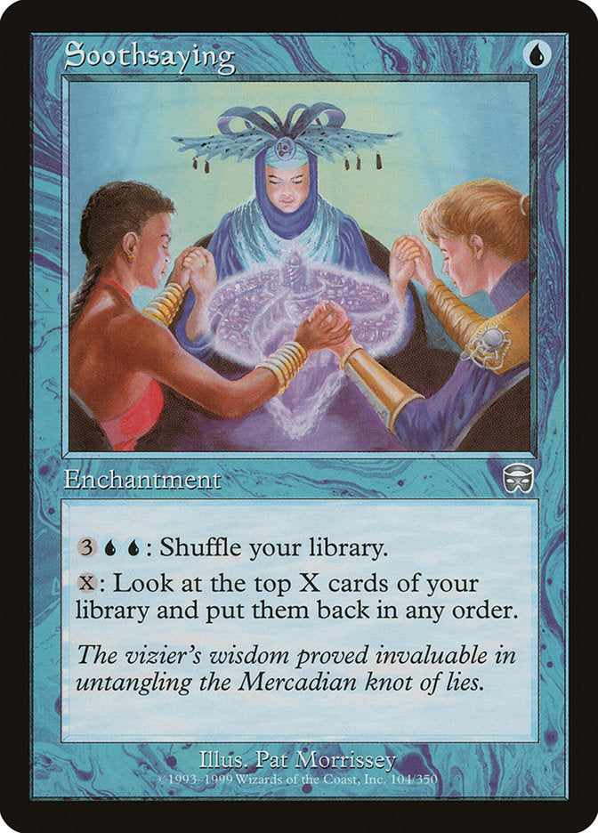 Soothsaying [Mercadian Masques] Magic: The Gathering
