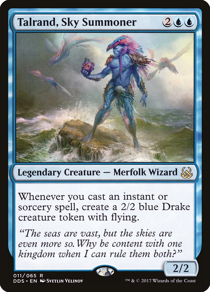 Talrand, Sky Summoner [Duel Decks: Mind vs. Might] Magic: The Gathering