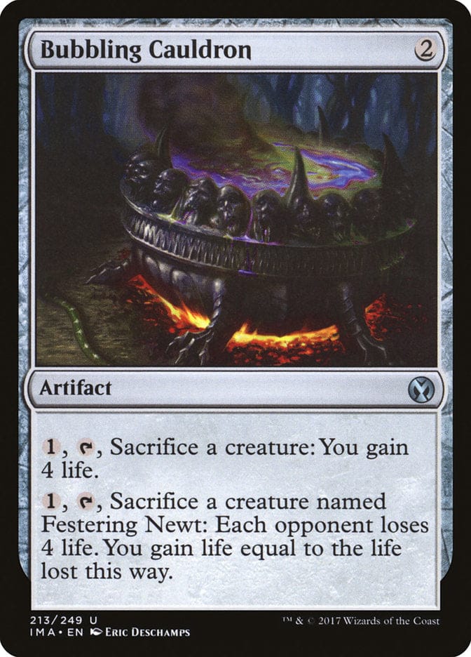 Bubbling Cauldron [Iconic Masters] Magic: The Gathering