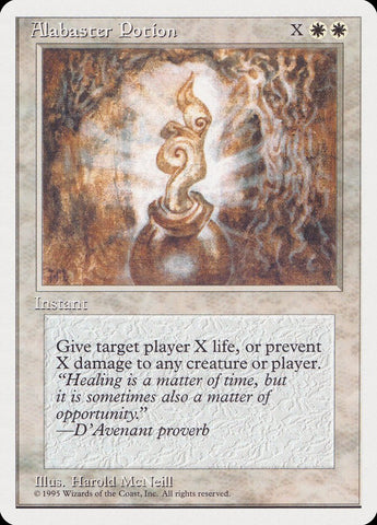 Alabaster Potion [Rivals Quick Start Set] Magic: The Gathering