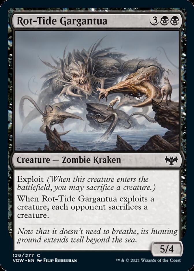 Rot-Tide Gargantua [Innistrad: Crimson Vow] Magic: The Gathering