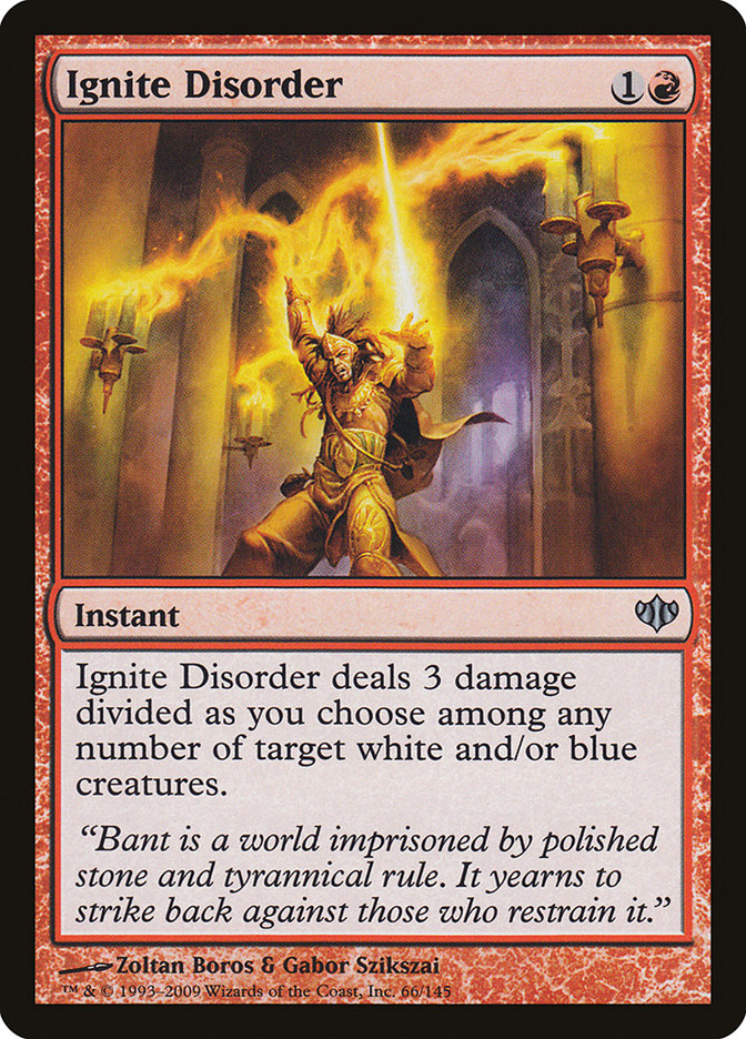 Ignite Disorder [Conflux] Magic: The Gathering