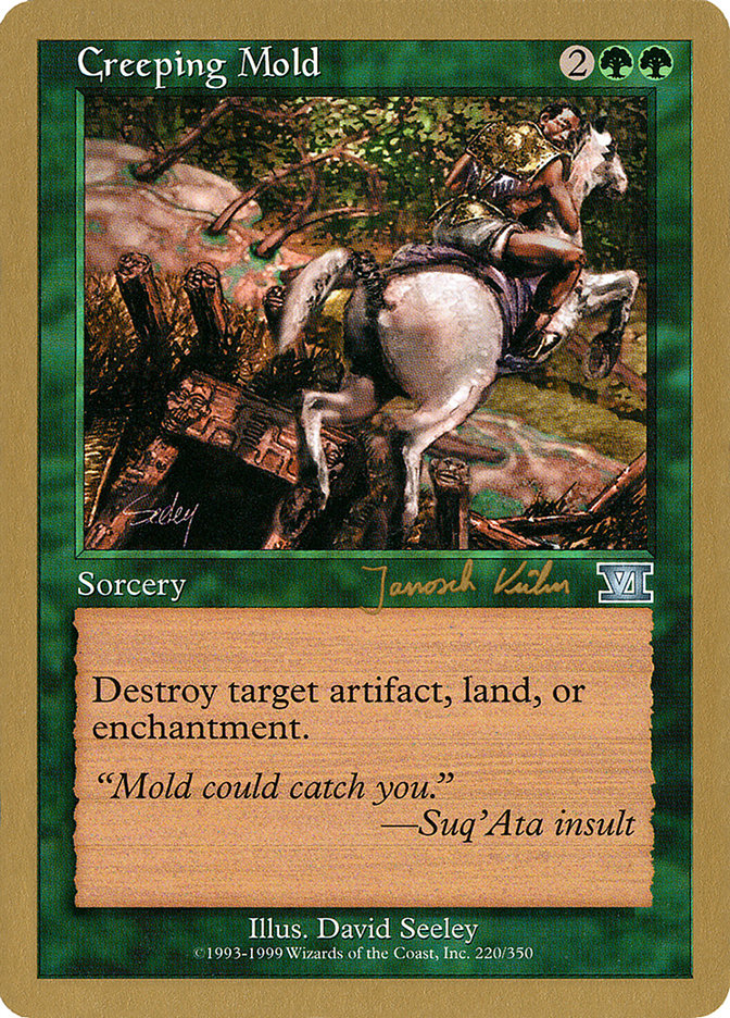 Creeping Mold (Janosch Kuhn) [World Championship Decks 2000] Magic: The Gathering