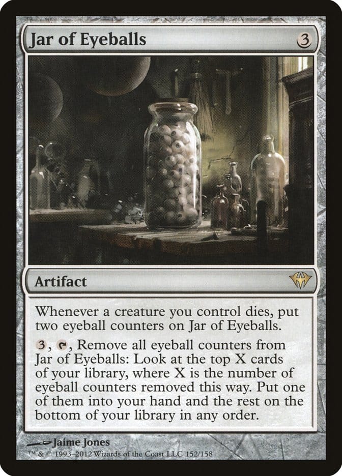 Jar of Eyeballs [Dark Ascension] Magic: The Gathering