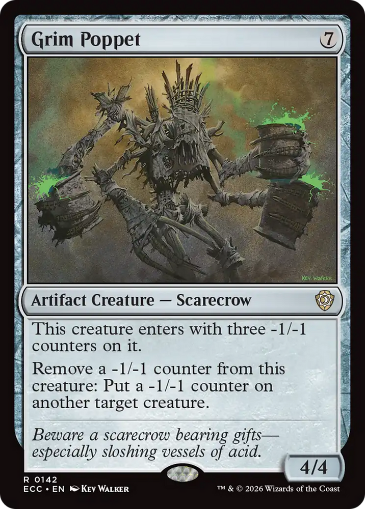 Grim Poppet [Lorwyn Eclipsed Commander] Magic: The Gathering