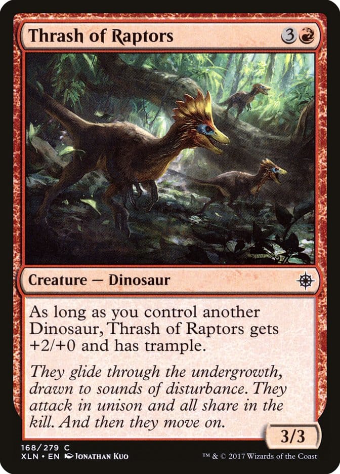 Thrash of Raptors [Ixalan] Magic: The Gathering