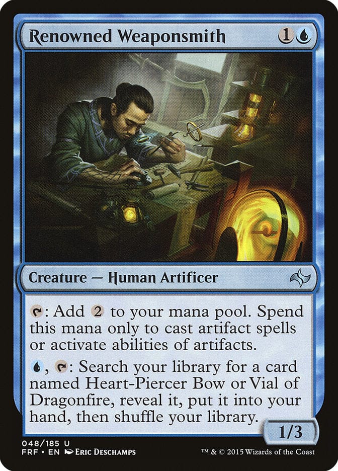 Renowned Weaponsmith [Fate Reforged] Magic: The Gathering