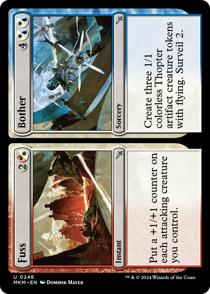 Fuss // Bother [Murders at Karlov Manor] Magic: The Gathering