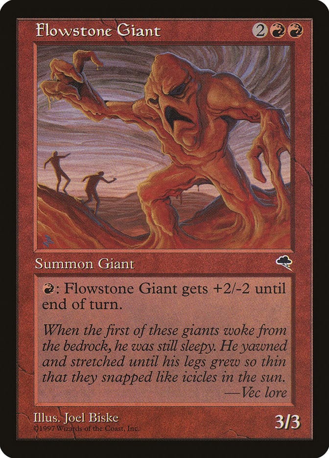 Flowstone Giant [Tempest] Magic: The Gathering