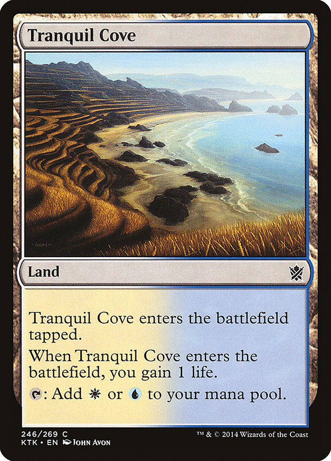 Tranquil Cove [Khans of Tarkir] Magic: The Gathering