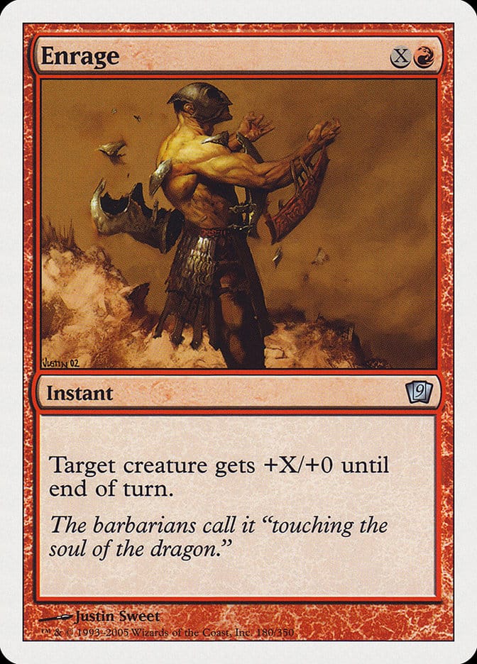 Enrage [Ninth Edition] Magic: The Gathering