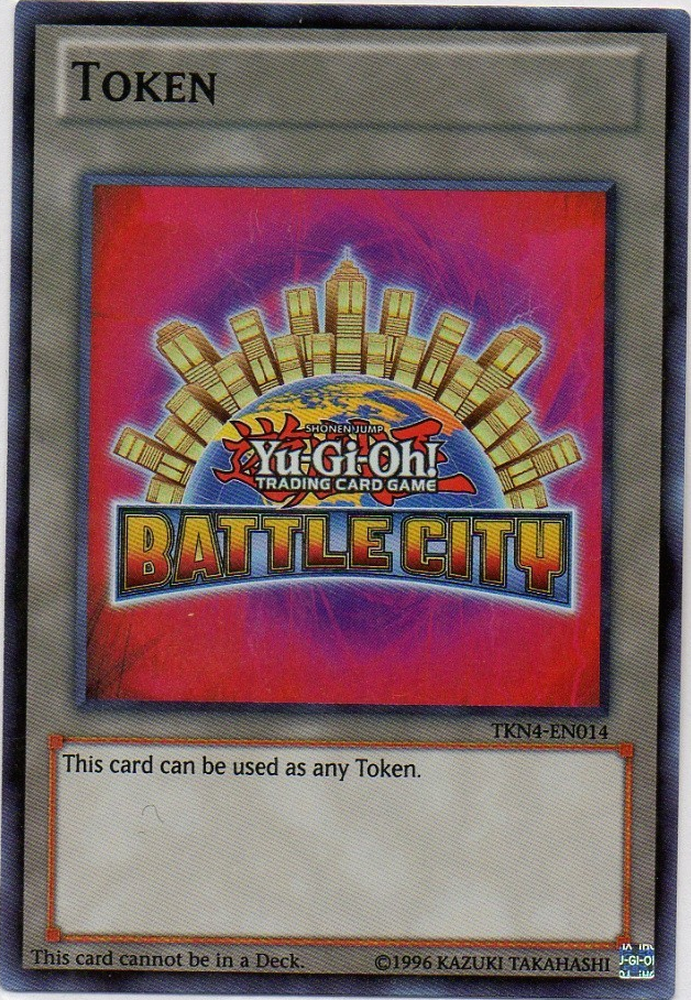 Yu-Gi-Oh! Battle City Token [TKN4-EN014] Super Rare Yu-Gi-Oh!