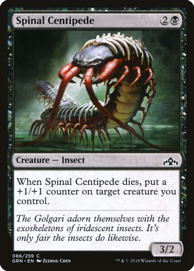 Spinal Centipede [Guilds of Ravnica] Magic: The Gathering