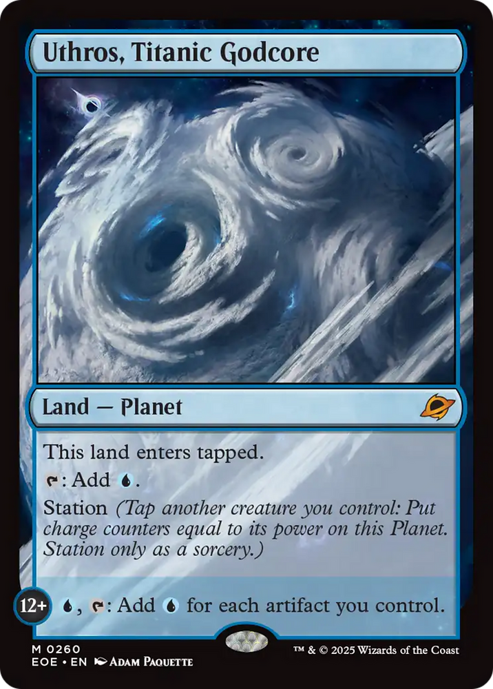 Uthros, Titanic Godcore [Edge of Eternities] Magic: The Gathering