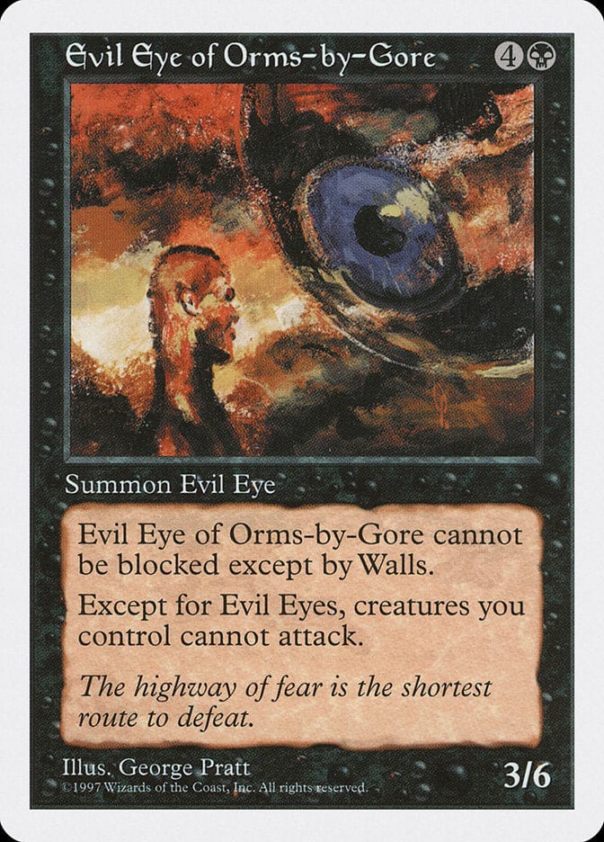 Evil Eye of Orms-by-Gore [Fifth Edition] Magic: The Gathering