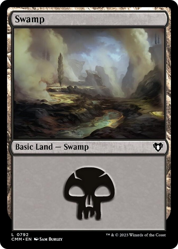 Swamp (792) [Commander Masters] Magic: The Gathering