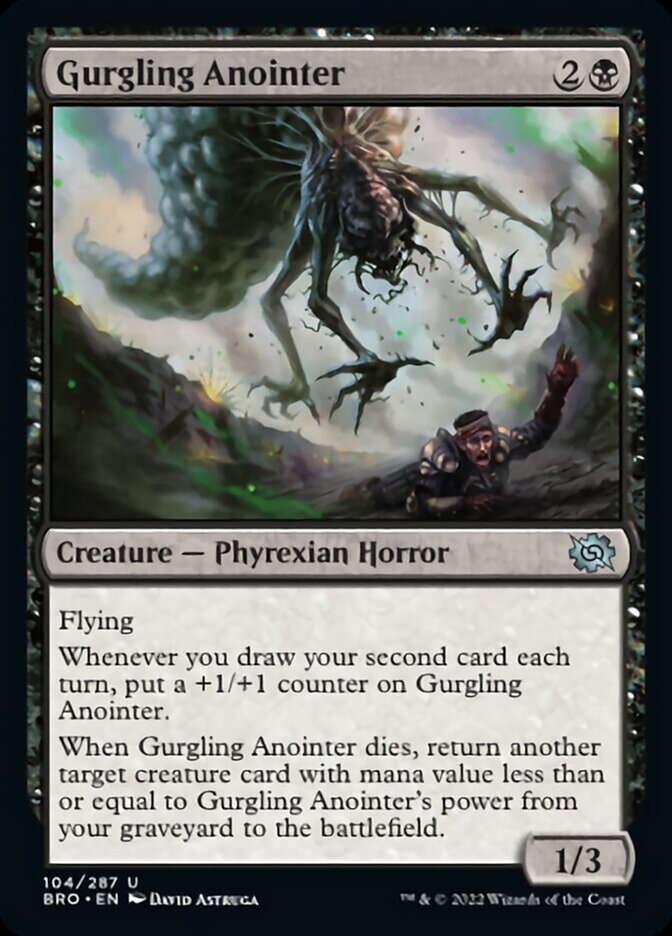 Gurgling Anointer [The Brothers' War] Magic: The Gathering