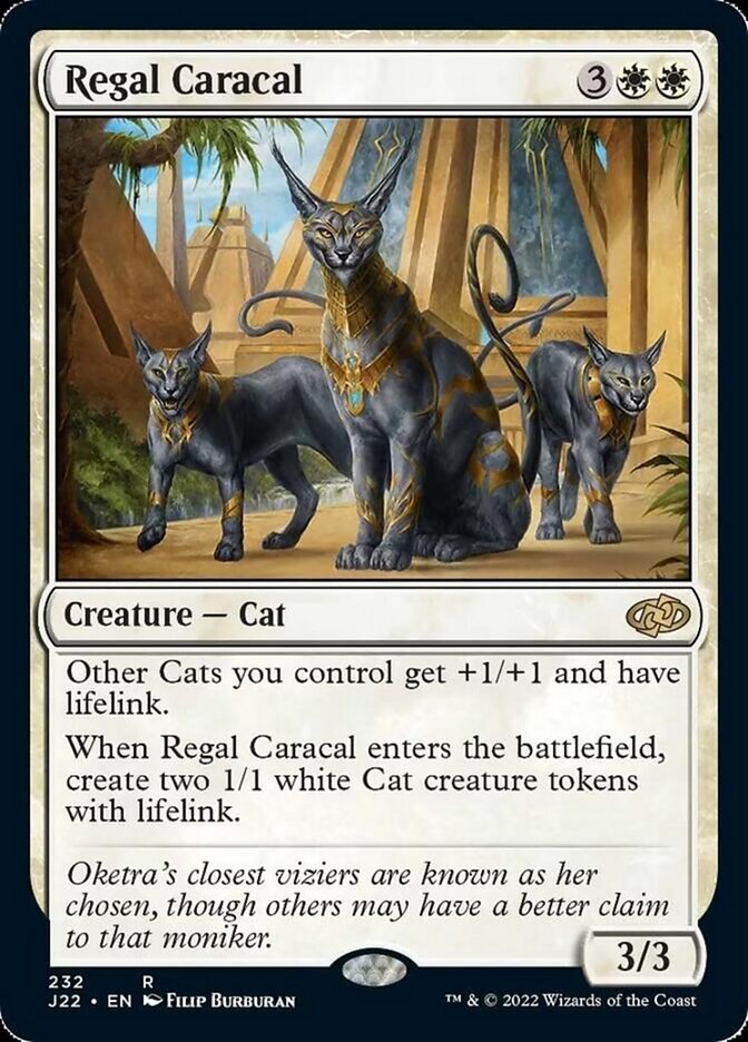 Regal Caracal [Jumpstart 2022] Magic: The Gathering