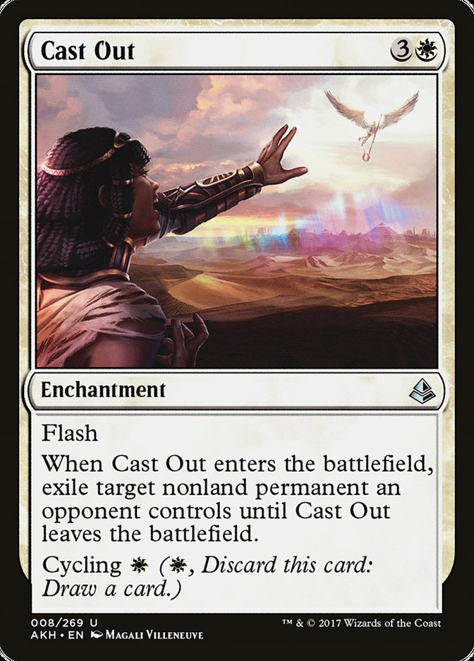 Cast Out [Amonkhet] Magic: The Gathering