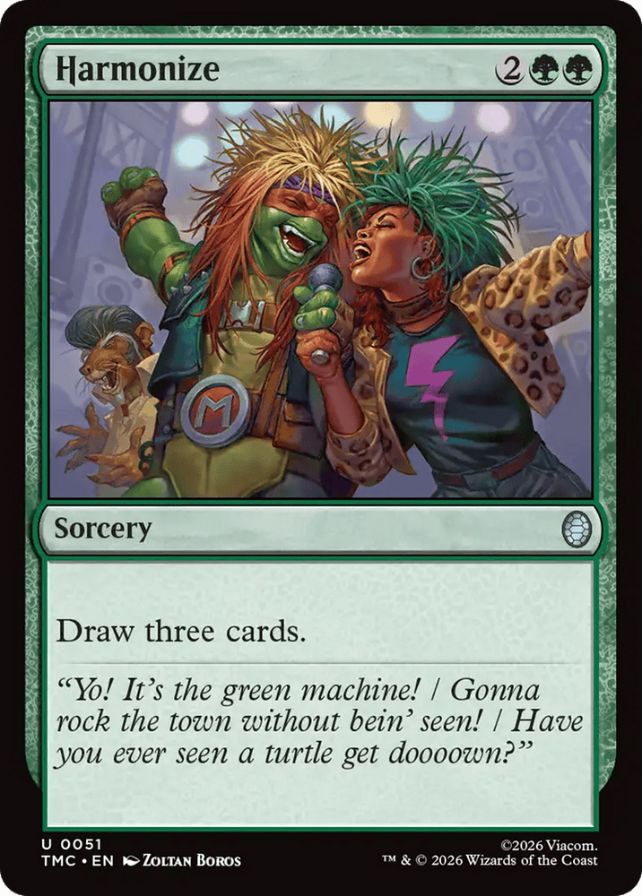 Harmonize [Teenage Mutant Ninja Turtles Commander]