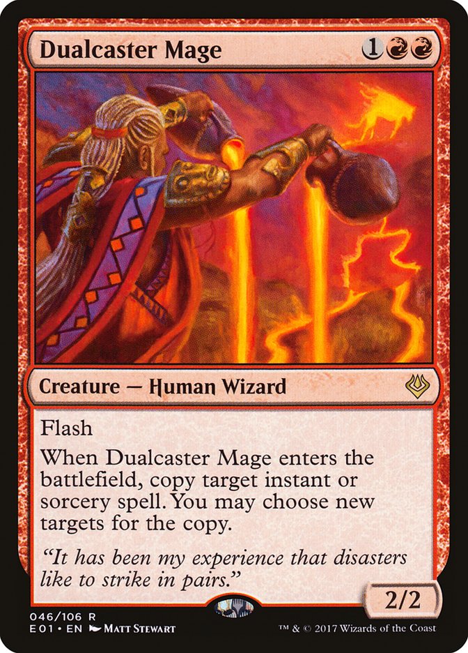 Dualcaster Mage [Archenemy: Nicol Bolas] Magic: The Gathering