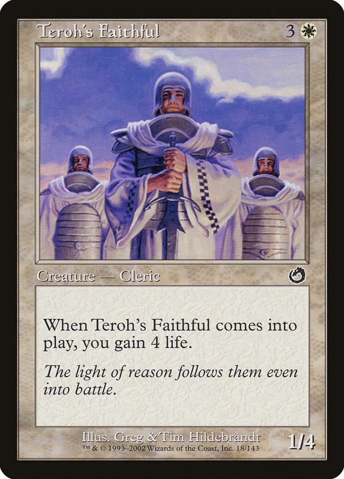 Teroh's Faithful [Torment] Magic: The Gathering