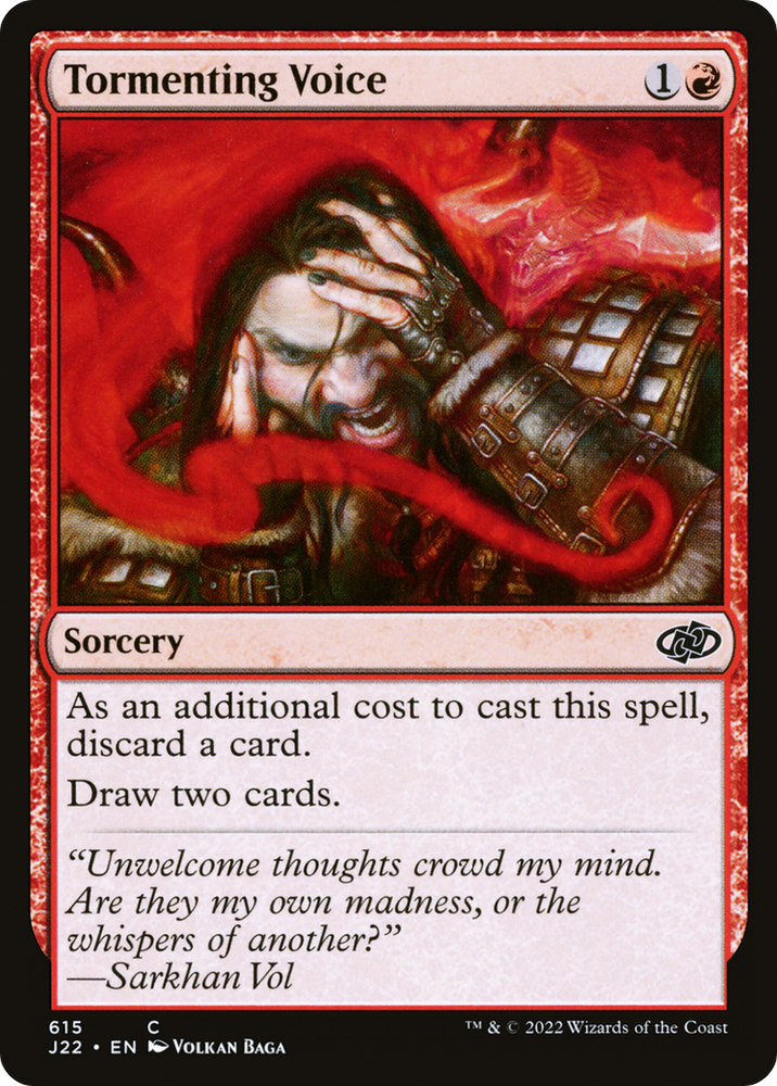 Tormenting Voice [Jumpstart 2022] Magic: The Gathering