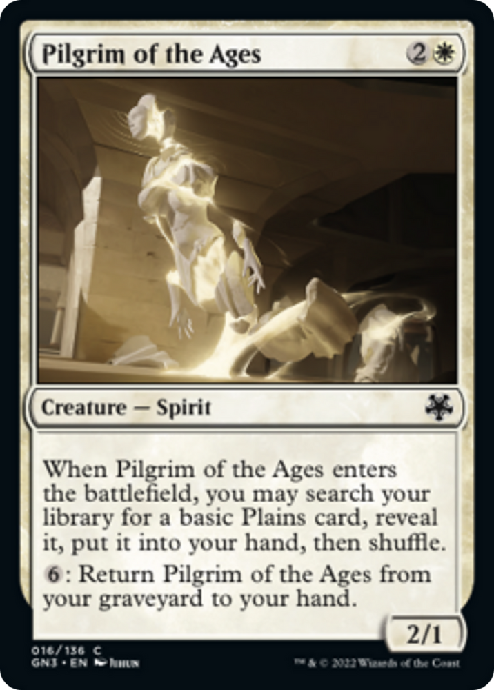 Pilgrim of the Ages [Game Night: Free-for-All] Magic: The Gathering